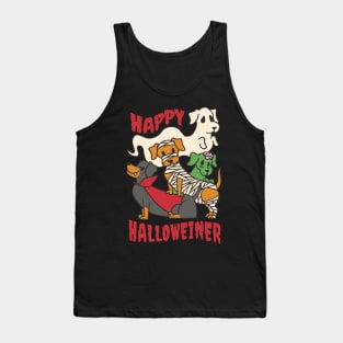 Happy Halloweiner Tank Top